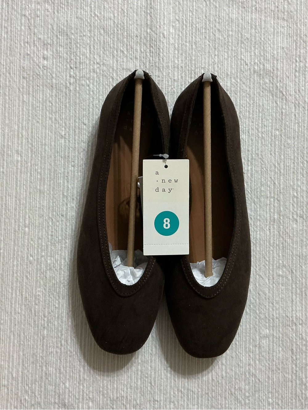 Target a.new.day Brown Suede Ballet Flats